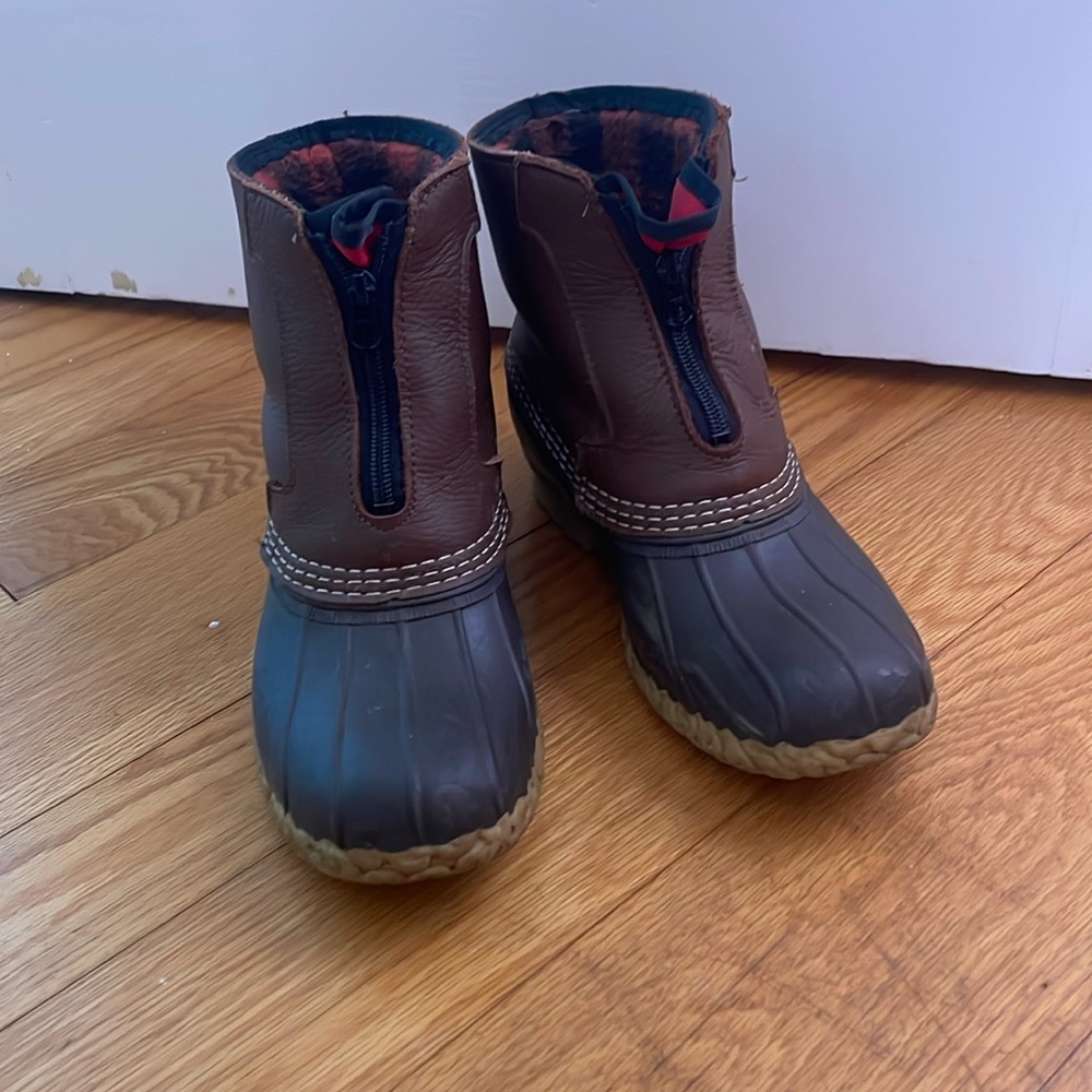Llbean fleece lined boots